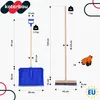 KOTARBAU® Set Hrablo na sníh s dřevěnou násadou 135 cm Náhled obrázku produktu 3