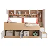 Merax Kinderbett 90x200 cm mit Kleiderschrank und Produktbild-Vorschau 5