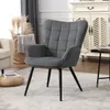 WOLTU Ohrensessel modern, Metallbeine, Polstersessel mit Produktbild-Vorschau 2