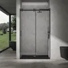 doporro Porte de Douche Coulissante 150x195cm pour Niche Voir les images du produit 2