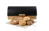 Moderner Brotkasten TOPFANN – Weißer Brotkorb aus Metall & Produktbild-Vorschau 1