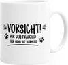 Vorsicht vor dem Frauchen der Hund ist harmlos! Produktbild-Vorschau 1