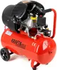 A red air compressor with a black motor and handle, shown from a three-quarter angle on a white background. Produktbild-Vorschau
