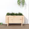 vidaXL Hochbeet 101x50x57 cm Massivholz Kiefer Produktbild-Vorschau 2