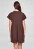 TB5040 - Ladies Organic Empire Valance Tee Dress brown M Produktbild-Vorschau 3