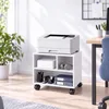 Relaxdays, supporto per stampante da scrivania, con Anteprima dell’immagine prodotto 2