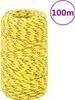 vidaXL Bootsseil Gelb 2 mm 100 m Polypropylen Produktbild-Vorschau 6