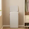 Wäschekorb 100 L mit Deckel und Griffen | Beige | 32x42x75 Produktbild-Vorschau 5