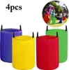Hüpfsäcke für Kinder, 4 Stück Sackhüpfen Outdoor Spielset Produktbild-Vorschau 1