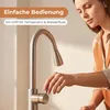 Ausziehbare Küchenarmatur aus Edelstahl 304, Mischbatterie Produktbild-Vorschau 4