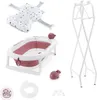 Faltbare Babywanne mit Thermometer, Altrosa Produktbild-Vorschau 11