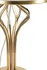 Tischlampe Lampada 28 x 53 x 28 cm Metall Plastik Gold Weiß Produktbild-Vorschau 3
