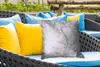 MuchoWow® Outdoor Kissen - Marmor - Muster - Gus - Weiß - Produktbild-Vorschau 4