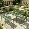 Outdoor Essgruppe Tisch- und Stuhlset aus Eisen – Produktbild-Vorschau 4