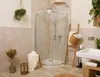 Primaster Runddusche Easy-5 Schiebetür 80 x 80 cm Klarglas Produktbild-Vorschau 3