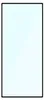 A product image of a screen protector with a black frame. Produktbild-Vorschau