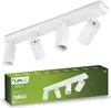 LUMILED Deckenleuchte Deckenstrahler 4-flammiger 230V GU10 Produktbild-Vorschau 1