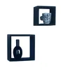 2x Regalwürfel "Marseille" schwarz, Wandregal, Würfelregal, Produktbild-Vorschau 1