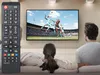 A family watching TV. Náhled obrázku produktu