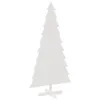 Möbel Weihnachtsbaum zum Schmücken Weiß 180 cm Massivholz Produktbild-Vorschau 2