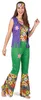 Hippie-outfit voor dames - maat L Productafbeelding-voorbeeld 1