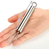 com-four® 4x Pellkartoffel-Gabel mit 3 Zinken, aus Produktbild-Vorschau 5