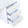 Coiffeuse Flieks avec tiroirs et étagère, coiffeuse avec Voir les images du produit 10
