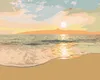 Zuty - Malen nach Zahlen - SCHÖNER STRAND, 40x50 cm, mit Produktbild-Vorschau 1