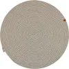 Fleckerlteppich Milano beige rund Ø 80 cm Produktbild-Vorschau 1