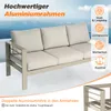 MeXo Gartenmöbelset, Loungeset Aluminium für 6-7 Personen Produktbild-Vorschau 9