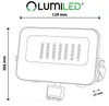 LUMILED LED Strahler Außen 20W 2000lm CCT 3000K 4000K 6500K Produktbild-Vorschau 7