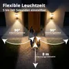 Grafner Design Edelstahl Wandlampe mit Bewegungsmelder, 1x Produktbild-Vorschau 3