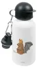 Mr. & Mrs. Panda Trinkflasche Fledermaus Sitzen - Weiß - Produktbild-Vorschau 1