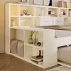 Stauraumbett mit Ausziehbett, 8 Fächern & Produktbild-Vorschau 8