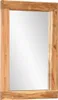 vidaXL Miroir 70x50 cm bois massif acacia et verre Voir les images du produit 1