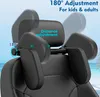 Poggiatesta ergonomico regolabile per auto con cuscino a U Anteprima dell’immagine prodotto 3