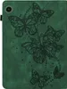 Für Samsung Galaxy Tab A9 Schmetterling Muster 2 Kunstleder Produktbild-Vorschau 9