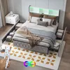 INONEFT Stauraumbett 160x200cm mit 4 Schubladen, Doppelbett Produktbild-Vorschau 7