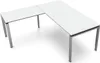 Schreibtisch Form5 160 160x80x68-82cm / Anbau 100x60cm Produktbild-Vorschau 2