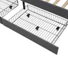 Lit rembourré multifonctionnel avec prises de recharge USB Voir les images du produit 27