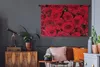 MuchoWow® Wandteppich Wandbehang Rosen - Rot - Blumenstrauß Produktbild-Vorschau 5
