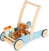 Pinolino Kinderträume Uli, 4 ruote/ruote, blu, legno Anteprima dell’immagine prodotto 1
