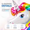 XXL Luftballon Einhorn 110 x 85 cm - Helium Ballon für Produktbild-Vorschau 3