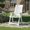 Alburni - Outdoor-Stuhl, Weiß, ein Stuhl  Italy Produktbild-Vorschau 2