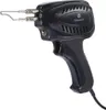 A black TOOLCRAFT soldering iron set is shown against a white background. Produktbild-Vorschau
