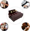 A collage of images showing a piano pedal extender and people playing the piano. Náhled obrázku produktu
