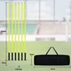 ROSEJANE Slalomstangen Fußball 1,5 m, 6er Set mit Produktbild-Vorschau 2