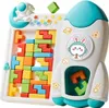 ASKSA Puzzle-Brett Spiel fuer Kinder, Bausteinpuzzle, Produktbild-Vorschau 1