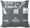 HERGO Sofahelden Kissen "King of the Couch" Produktbild-Vorschau 2