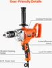 Wiertarka Elektryczna Vevor 12 7 Mm 1100W Mieszadło Podgląd zdjęcia produktu 6